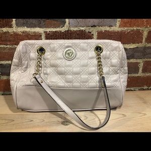 ❤️ 4/$20 Anne Klein Cream Purse with Gold Accents